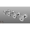 DraccusModels – Zestaw żywicznych kół do parowozu BR 52 / Ty2 / Ty42 oraz tendra – skala 1:25